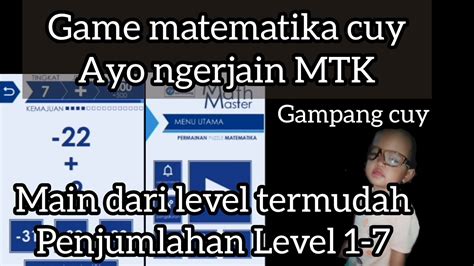 Ngerjain Matematika Cepat Gampang Banget Math Master Penjumlahan