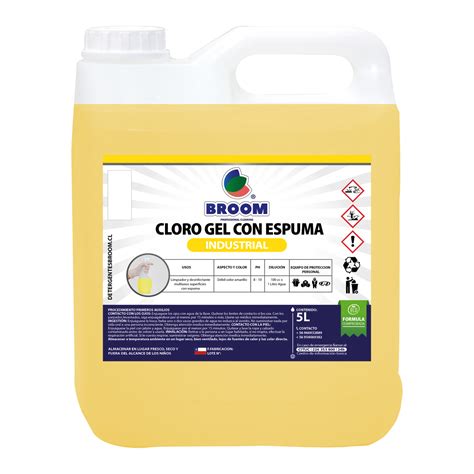 Cloro Gel Espuma 5 Litros Gab Insumos