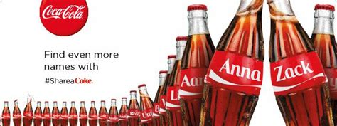 You Can Now Get A Bottle Of Coke With Your Name Printed On It Share A