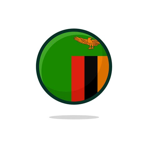 Zambia Flag Icon 9900293 Vector Art at Vecteezy