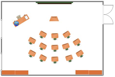 Free Editable Classroom Layouts Edrawmax Online