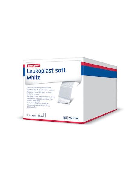 Leukoplast soft white Injektionspflaster 1 9 x 4cm Pack 500 Stück