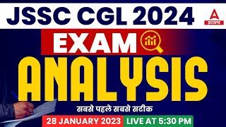 JSSC CGL Paper Analysis 2024 28 January 2024 Jhar Doovi