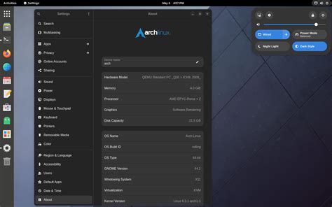 The Wait Is Over: GNOME 44 Finally Hits Arch Repos