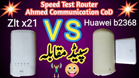 Huawei B Vs Zlt X Speed Test G Router G Cpe Review Zong Jazz