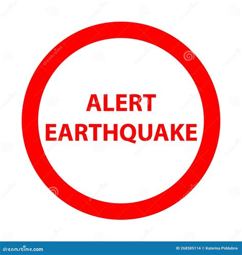 Earthquake App Alert On The Phone With Safety Guide Pulsation