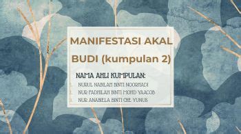 Bell Manifestasi Akal Budi Kumpulan Hafizamirulrazi Flip Pdf