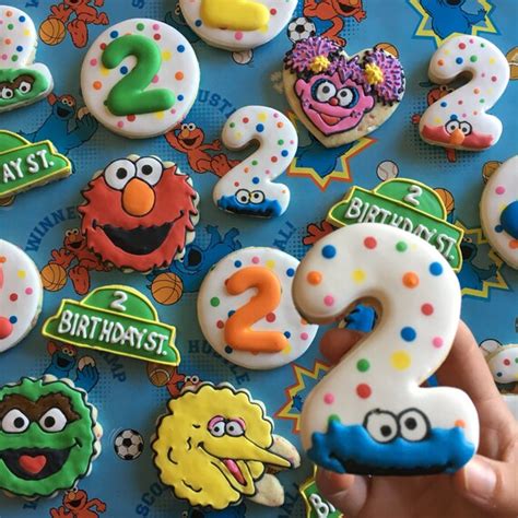 Sesame Street Sugar Cookies