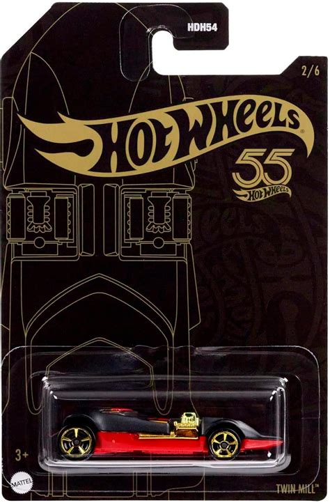 Hot Wheels Collector Vehículo de Colección Twin Mill a Escala para niños de años en