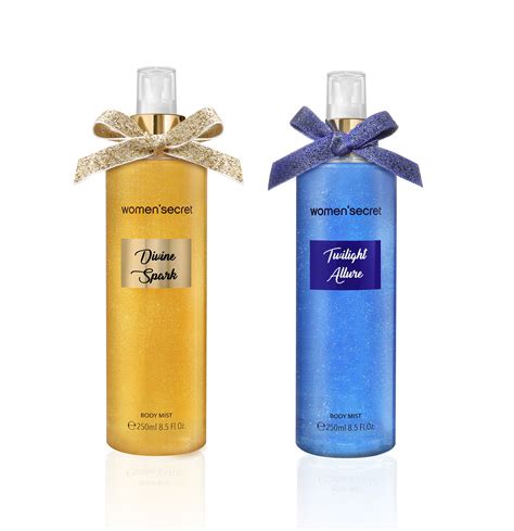 Women Secret Shimmering Body Mists: Divine Spark and Twilight Allure