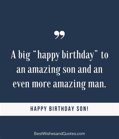 Happy Birthday Son Quotes Images - ShortQuotes.cc