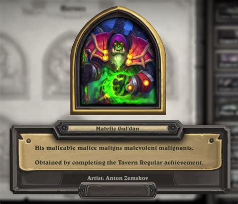 Warlock Tavern Regular Hearthstone Top Decks