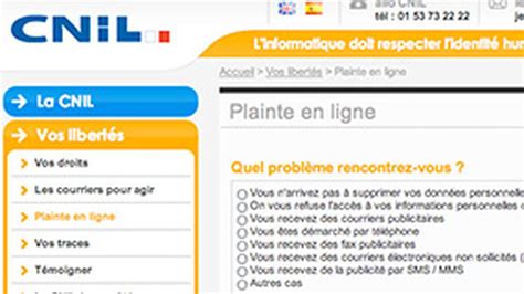 Cnil un nouveau cas possible de dépôt de plainte en ligne Entrepreneurs