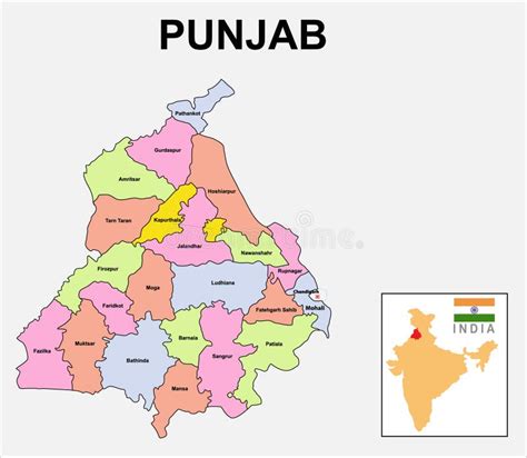 Punjab Province Map