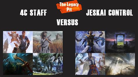 MTG Legacy Farmer 4C Staff Vs Cult Leader Jeskai Control YouTube