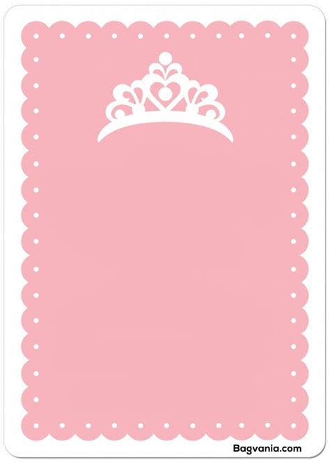 FREE Princess Birthday Invitations – Bagvania FREE Printable Invitation ...