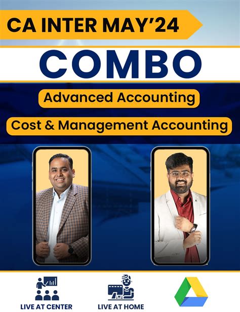 CA Inter Advanced Accounting Costing New Syllabus Live Batch May 24