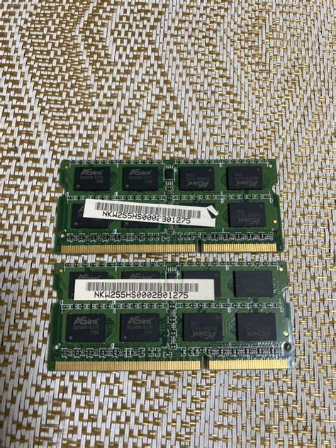 Yahooオークション Asint製 Ddr3 1333 Pc3 10600 4gb×2枚 合計8gb