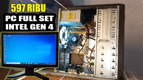 ribu rakit pc intel gen  full set daily activity rakitpcmurah