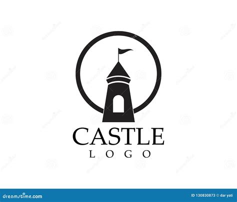 Plantilla Del Vector Del Logotipo Del Castillo Ilustraci N Del Vector