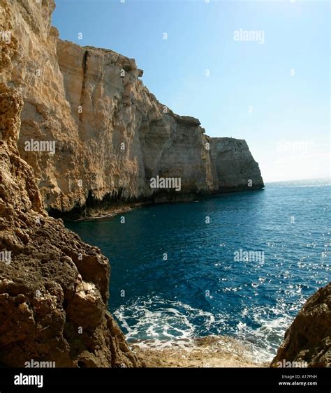 The Dingli cliffs, Malta Stock Photo - Alamy