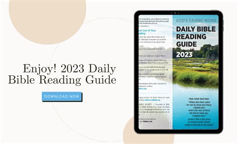 Enjoy 2023 Daily Bible Reading Guide Blog American Bible Society News