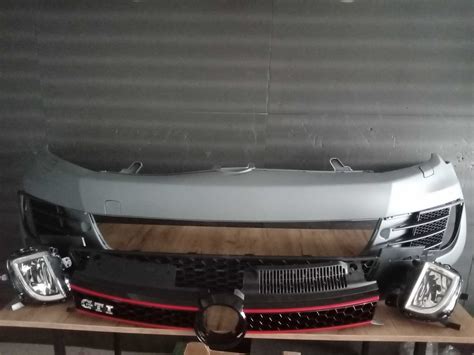 Pachet Upgrade Bara Fata VW Golf 6 GTI Look Cu Spalator Far 2008 2012