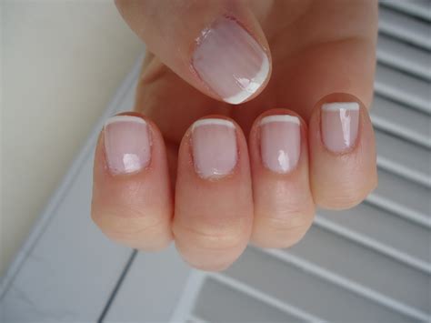 Jojos Nail Musings And More Standard French Manicure Using Essie