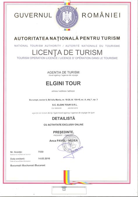 Agentia De Turism Elgini Tour