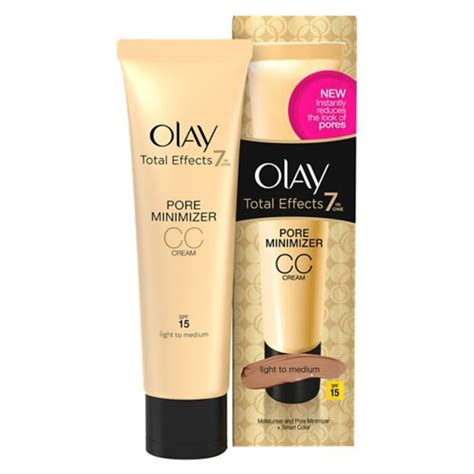 Olay Total Effects Pore Minimiser Cc Cream Light Medium Ml Buy