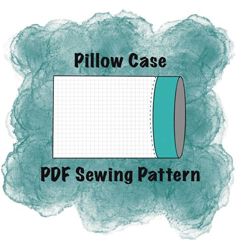 Pillow Case PDF Sewing Pattern Beginner Sewing Project Digital Download ...