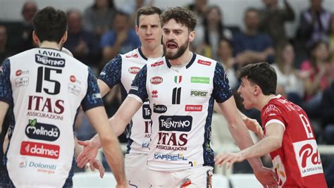 Pallavolo Champions M Trento Vince La Prima Semifinale Contro