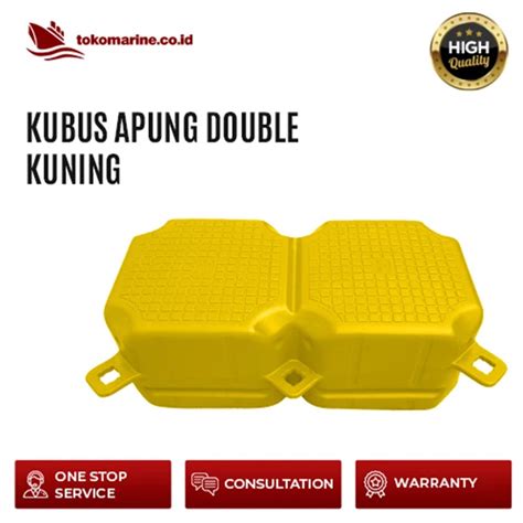 Jual Kubus Apung Hdpe Double X X Mm Warna Kuning