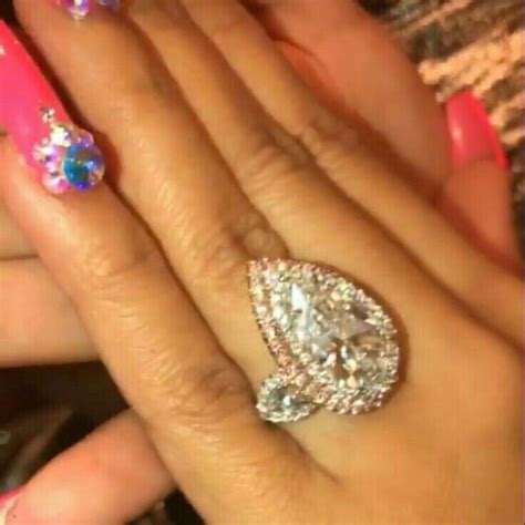 Pin On Cardi B Offset And Hennessy Diamond Ring Rings Engagement