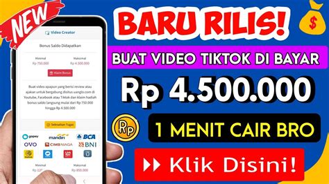 Baru Login Sedetik Langsung Tarik Aplikasi Penghasil Saldo