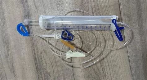 pvc ml mv infusion set tube length  cm  piece