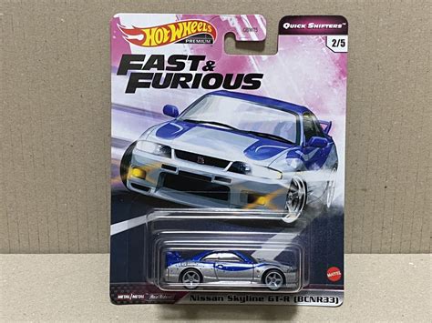 未使用に近いホットウィール 日産 ニッサン スカイライン GT R R34 ワイルドスピード FAST FURIOUS Hot