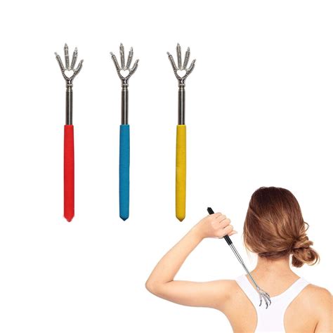 Portable Extendable Telescopic Metal Back Scratchershand Massager