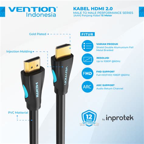 Jual M M Vention Kabel Hdmi V B Ultra Hd K Jakarta Barat