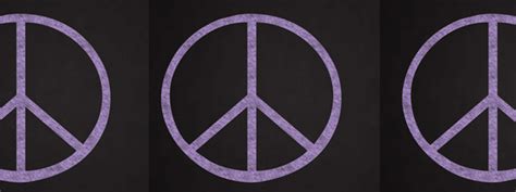 Pastel Purple Peace Sign Cut Out