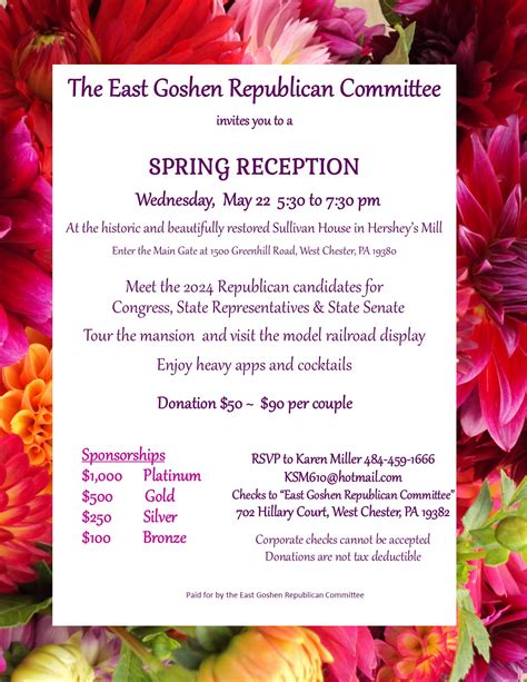 Chester County Pa East Goshen Republican Committee United States