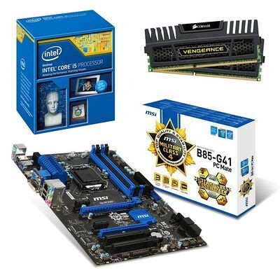 Kit d évolution Intel Core i5 4440 3 1 GHz MSI B85 G41 PC Mate 8