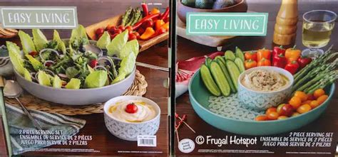 Costco Sale Easy Living 2 Pc Serving Set 699