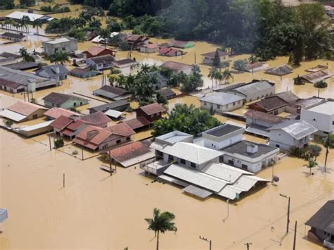 11 cidades de SC estão em estado de calamidade pública por enchentes