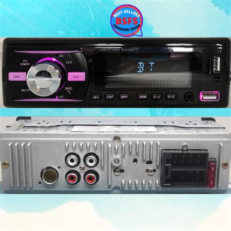 Jual Tape Mobil Bluetooth Tip Wistrue Audio Tipe Head Unit Single Din