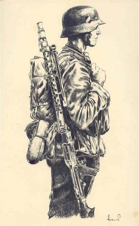 Epic Ww2 Soldiers Drawings