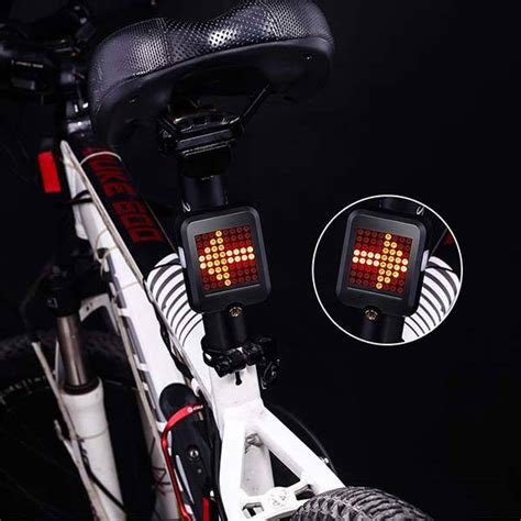 The LED Bike Tail Light with Intelligent Brake and Turn Signals | Gadgetsin