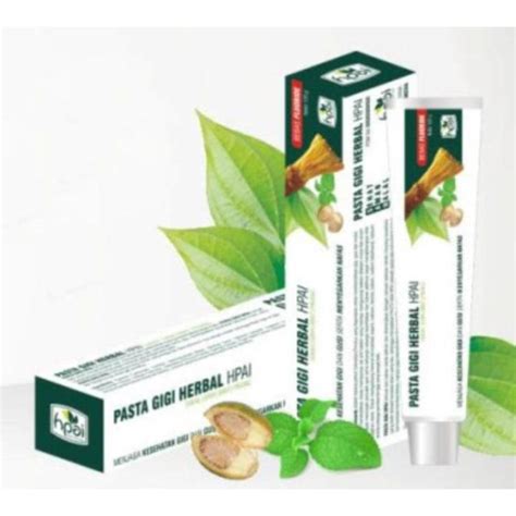 Pasta Gigi Herbal Hpai Produk Halal Mengandung Siwak Sirih Dan Mint