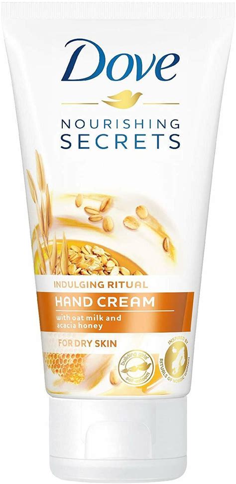 Dove Nourishing Secrets Hand Cream With Oat Milk For Dry Skin 75ml Ebay