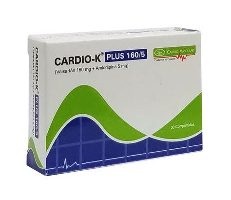 Cardio K Plus 160 5Mg Comprimidos FarmaciaRD